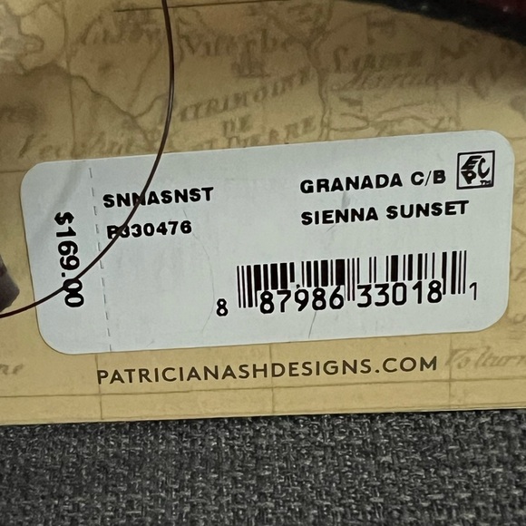 NWT PATRICIA NASH GRANADA CROSSBODY BAG LEATHER - Picture 9 of 12